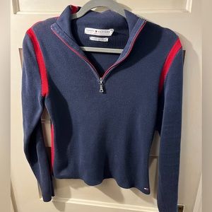 Vintage Tommy Zip up Sweater